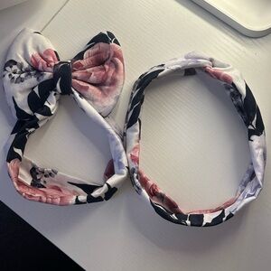 BowMama Mother Daughter Bow and Headband Set. Handmade to size 🪡🎀